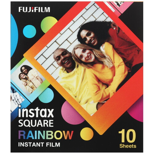 Купить Картридж для моментальной печати FujiFilm Instax Square Rainbow  5632733. Характеристики, отзывы и цены в Донецке