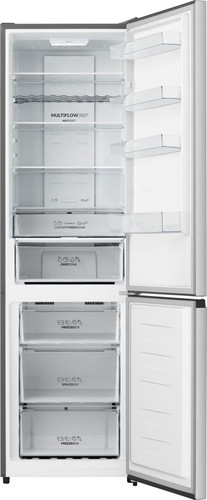 Купить Холодильник с морозильником   Gorenje NRK620FAXL4 серый  5351639. Характеристики, отзывы и цены в Донецке