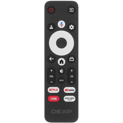Купить 55" (139 см) Телевизор DEXP 55UHG2 черный  5410383. Характеристики, отзывы и цены в Донецке