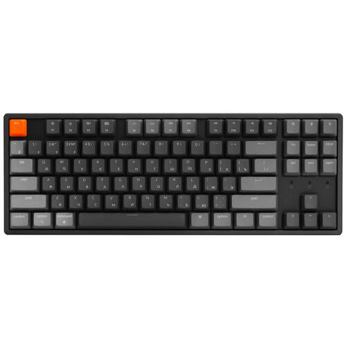 Купить Клавиатура проводная + беспроводная Keychron K8 [K8J1]  5050844. Характеристики, отзывы и цены в Донецке