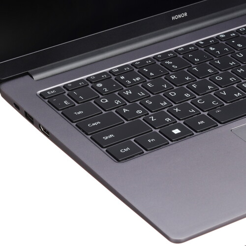Купить 14" Ноутбук HONOR MagicBook X 14 2024 Pro Fermi-G5651A серый  5448005. Характеристики, отзывы и цены в Донецке
