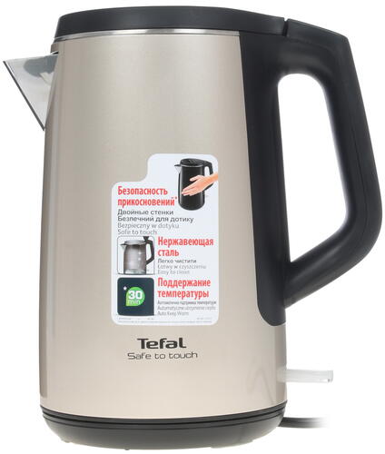 Купить Электрочайник Tefal KO371I30 бежевый  7951904. Характеристики, отзывы и цены в Донецке