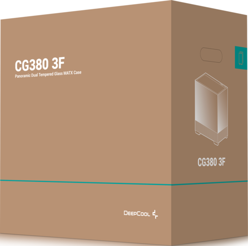 Купить Корпус DEEPCOOL CG380 3F  5637150. Характеристики, отзывы и цены в Донецке
