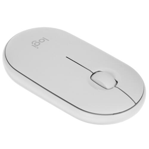 Купить Мышь беспроводная Logitech Pebble M350 [910-005716 / 910-005541] белый  5052530. Характеристики, отзывы и цены в Донецке