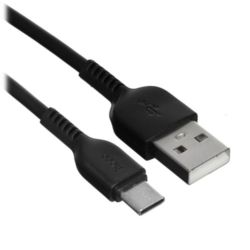Купить Кабель Hoco USB Type-C - USB Type-A черный  5474970. Характеристики, отзывы и цены в Донецке