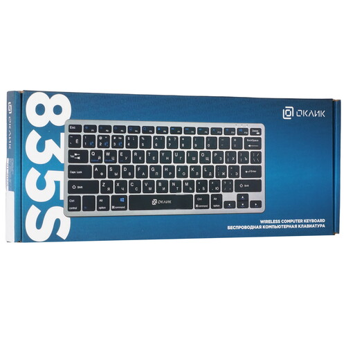 Купить Клавиатура  беспроводная Oklick 835S  5603399. Характеристики, отзывы и цены в Донецке