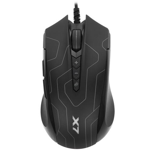 Купить Мышь проводная A4Tech X89 Maze  черный  1391607. Характеристики, отзывы и цены в Донецке