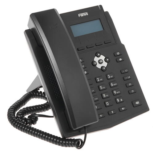 Купить Телефон VoIP Fanvil X1S черный  1624190. Характеристики, отзывы и цены в Донецке