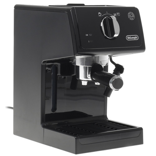 Купить Кофеварка рожковая DeLonghi Active Line ECP 31.21 черный  8116359. Характеристики, отзывы и цены в Донецке