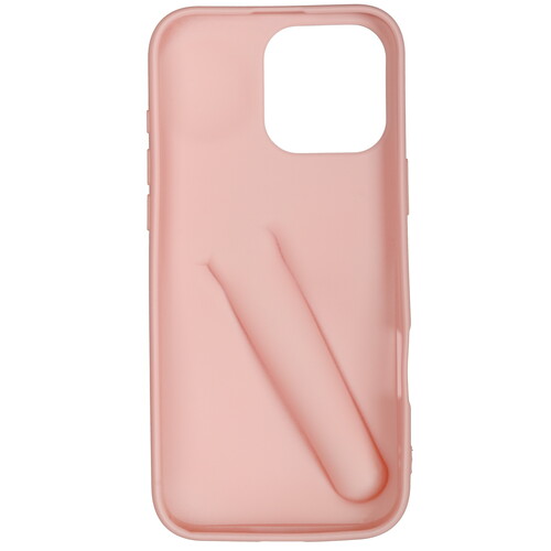Купить Накладка  BoraSCO для Apple iPhone 16 Pro Max розовый  5498119. Характеристики, отзывы и цены в Донецке