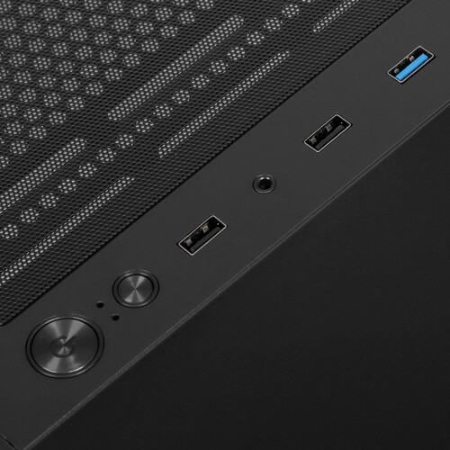 Купить Корпус Ocypus Gamma C50 [Gamma-C50-BKG000XX-GL] черный  5491926. Характеристики, отзывы и цены в Донецке