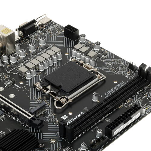 Купить Материнская плата MSI PRO H610M-G  5008972. Характеристики, отзывы и цены в Донецке