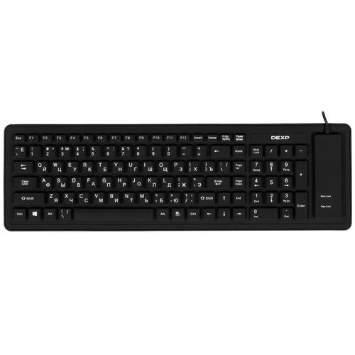 Купить Клавиатура проводная DEXP KB-103  5098659. Характеристики, отзывы и цены в Донецке