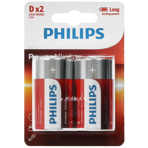 Купить Батарейка Philips LR20P2B/97 D (LR20/R20/ER34615)  9259210. Характеристики, отзывы и цены в Донецке