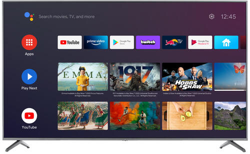 Купить 75" (190 см) Телевизор DEXP A751 серый  5077165. Характеристики, отзывы и цены в Донецке