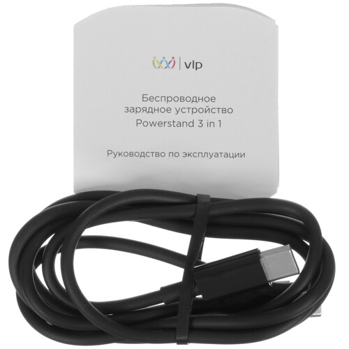 Купить Беспроводное зарядное устройство VLP Powerstand 3 in 1 for Samsung черный  9263143. Характеристики, отзывы и цены в Донецке