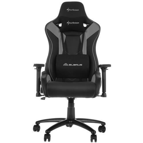 Купить Кресло игровое Sharkoon ELBRUS 3 серый  4878159. Характеристики, отзывы и цены в Донецке
