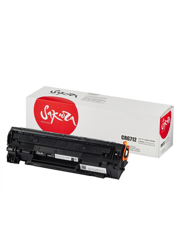 Купить Картридж лазерный Sakura CRG712 черный, с чипом  7981904. Характеристики, отзывы и цены в Донецке