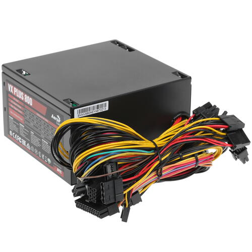 Купить Блок питания AeroCool VX PLUS 800W  1217719. Характеристики, отзывы и цены в Донецке