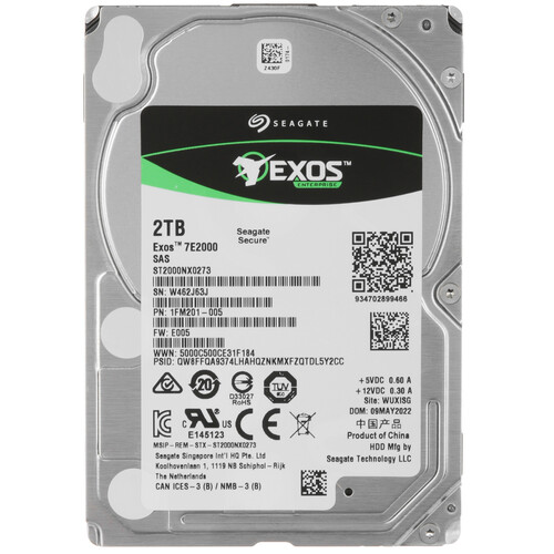 Купить SFF (2.5") Жесткий диск Seagate Enterprise Capacity  1125614. Характеристики, отзывы и цены в Донецке