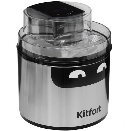 Купить Мороженица Kitfort КТ-1828 серебристый  9002690. Характеристики, отзывы и цены в Донецке