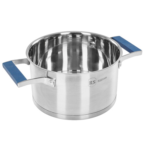 Купить Кастрюля Rainstahl RS/CS 2912-18 2.6 л 18 см синий  9151777. Характеристики, отзывы и цены в Донецке