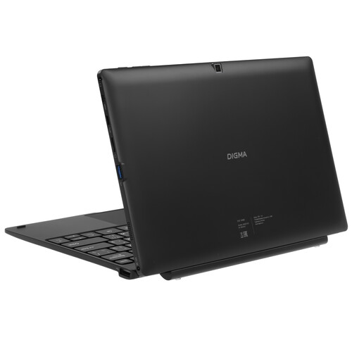 Купить 11.6" Планшет Digma EVE 1496E Wi-Fi 256 ГБ черный + клавиатура  9301582. Характеристики, отзывы и цены в Донецке