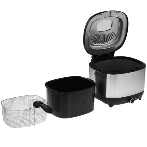 Купить Фритюрница Kitfort КТ-6838 серый  9287531. Характеристики, отзывы и цены в Донецке