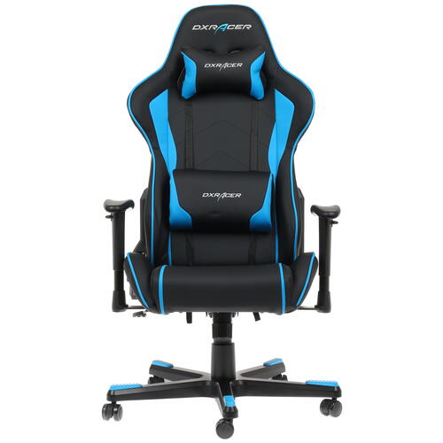 Купить Кресло игровое DXRacer OH/FE08/NB черный  1104786. Характеристики, отзывы и цены в Донецке