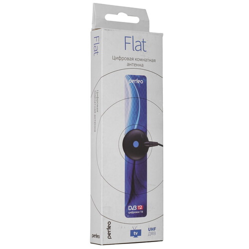 Купить ТВ-Антенна Perfeo FLAT+  9225543. Характеристики, отзывы и цены в Донецке