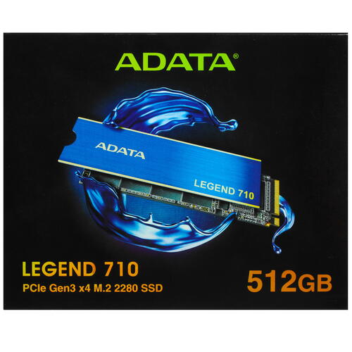 Купить 512 ГБ M.2 NVMe накопитель ADATA LEGEND 710  5022996. Характеристики, отзывы и цены в Донецке