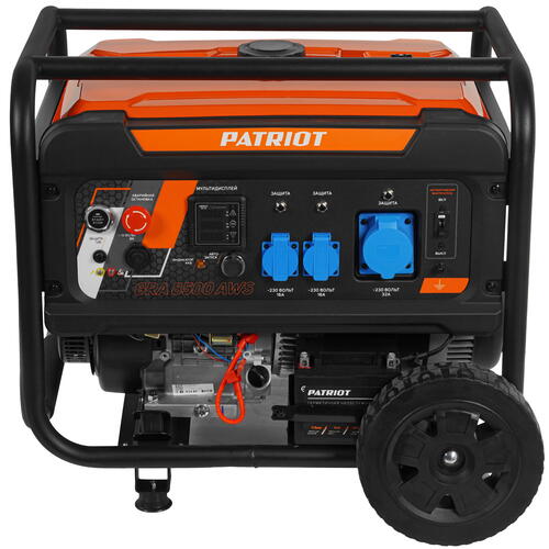 Купить Электрогенератор   бензиновый Patriot GRA 8500 AWS  5099875. Характеристики, отзывы и цены в Донецке