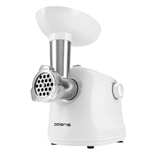 Купить Мясорубка электрическая Polaris PMG 1875 RUS белый  9153369. Характеристики, отзывы и цены в Донецке