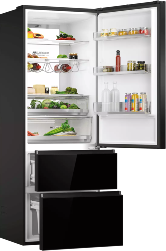 Купить Холодильник многодверный   Haier A4F745CGBGRU1 черный  9299919. Характеристики, отзывы и цены в Донецке