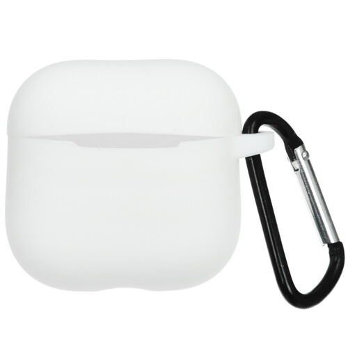 Купить Чехол Borasco для Apple AirPods 4, Apple AirPods 4 ANC, белый  5606689. Характеристики, отзывы и цены в Донецке