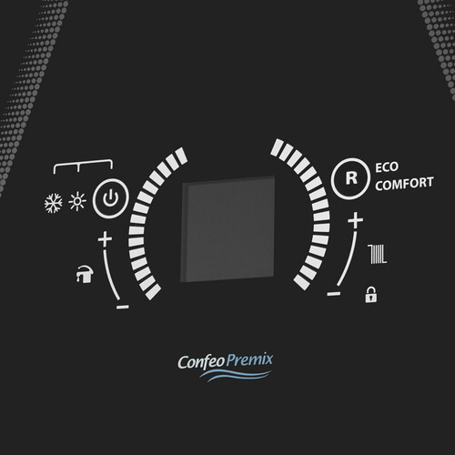 Купить Газовый котел E.C.A. Confeo Premix 35 HST NG настенный  9966141. Характеристики, отзывы и цены в Донецке