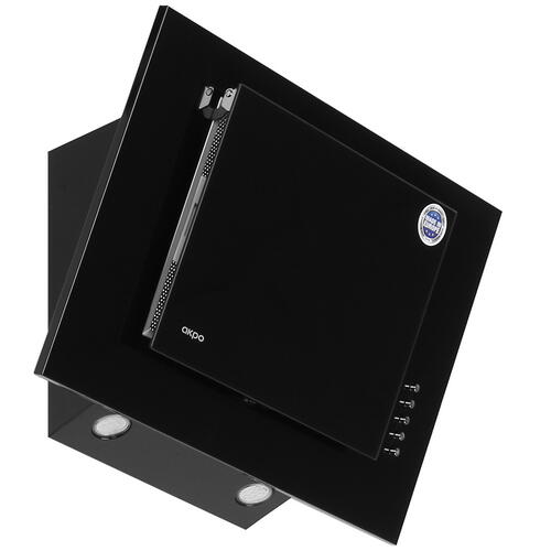 Купить Вытяжка наклонная Akpo WK-4 Optima eco 50 черный/черный  1217276. Характеристики, отзывы и цены в Донецке