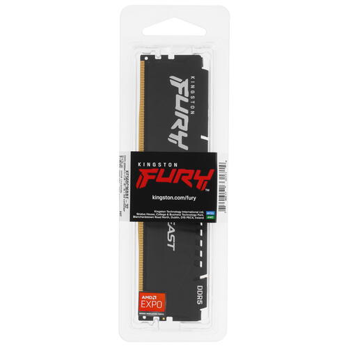 Купить Оперативная память Kingston Fury Beast Black AMD [KF560C36BBE-32] 32 ГБ  5093303. Характеристики, отзывы и цены в Донецке