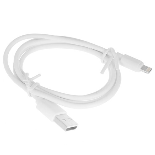 Купить Кабель круглый Olto Lightning 8-pin - USB 2.0 Type-A белый 1 м  8107394. Характеристики, отзывы и цены в Донецке