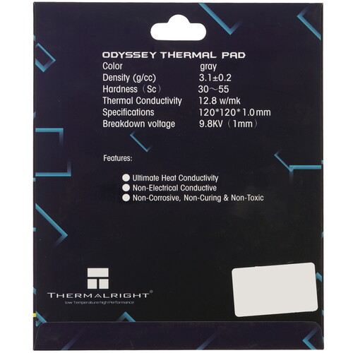 Купить Термопрокладка Thermalright Extreme Odyssey [TREO.120.120.10]  5615729. Характеристики, отзывы и цены в Донецке