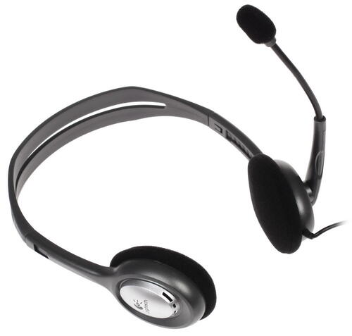 Купить Проводные наушники Logitech H111 серый  1070038. Характеристики, отзывы и цены в Донецке