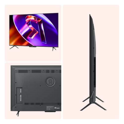 Купить 55" (139 см) Телевизор Яндекс ТВ Станция Про MiniLED YNDX-00103 черный  5635019. Характеристики, отзывы и цены в Донецке