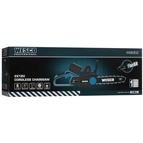 Купить Аккумуляторная цепная пила Wesco WS8303  шина - 30 см (12")  5410992. Характеристики, отзывы и цены в Донецке