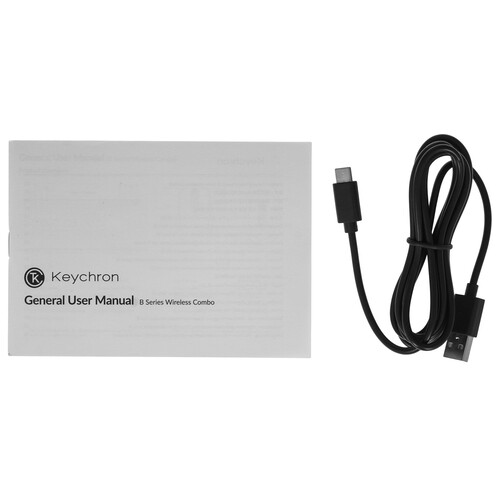 Купить Клавиатура+мышь беспроводная   Keychron B33 Keyboard and BM25 Mouse Wireless Combo черный  9307455. Характеристики, отзывы и цены в Донецке