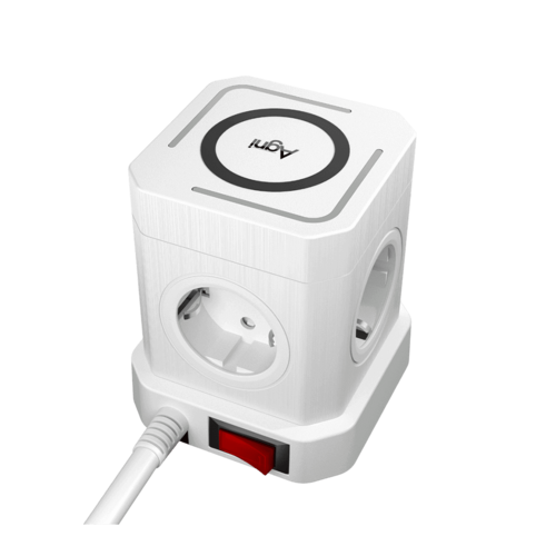 Купить Сетевой фильтр AGNI TP-VE4U5E-C-W белый  9289291. Характеристики, отзывы и цены в Донецке