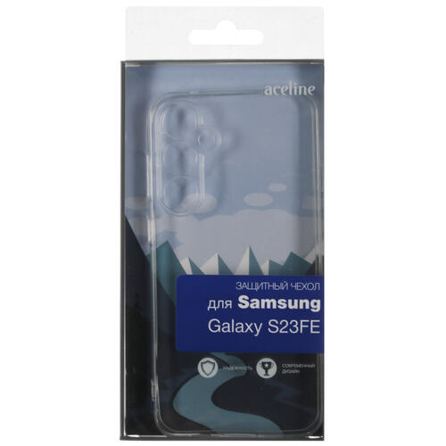 Купить Накладка  Aceline Silicone для Samsung Galaxy S23 FE прозрачный  5433905. Характеристики, отзывы и цены в Донецке