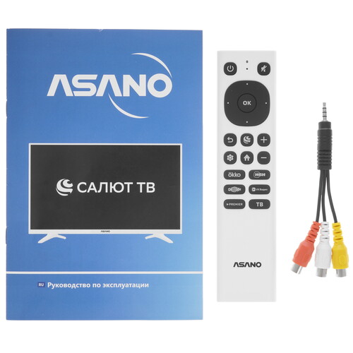 Купить 23.8" (60 см) Телевизор Asano 24LF5011T белый  9225861. Характеристики, отзывы и цены в Донецке