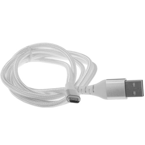 Купить Кабель круглый DEXP micro USB - USB 2.0 Type-A белый 1 м  4834172. Характеристики, отзывы и цены в Донецке
