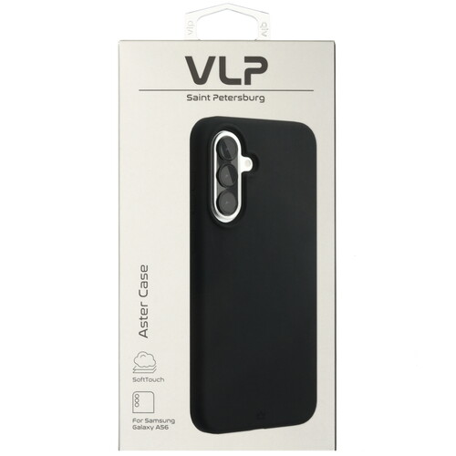 Купить Накладка  VLP Aster Case для Samsung Galaxy A56 черный  5619736. Характеристики, отзывы и цены в Донецке