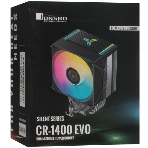 Купить Кулер для процессора JONSBO CR-1400 EVO Standard  5615808. Характеристики, отзывы и цены в Донецке